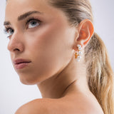 Beaded Pearl Earrings