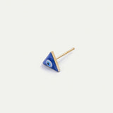 Blue Gaze Stud Earrings