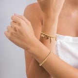 Gold Beaded Bracelet