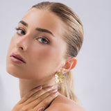 Golden Bloom Earrings