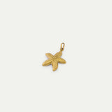 Golden Starfish Charm