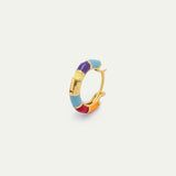 Multicolor Hoop Earrings