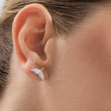 Silver Tail Earrings