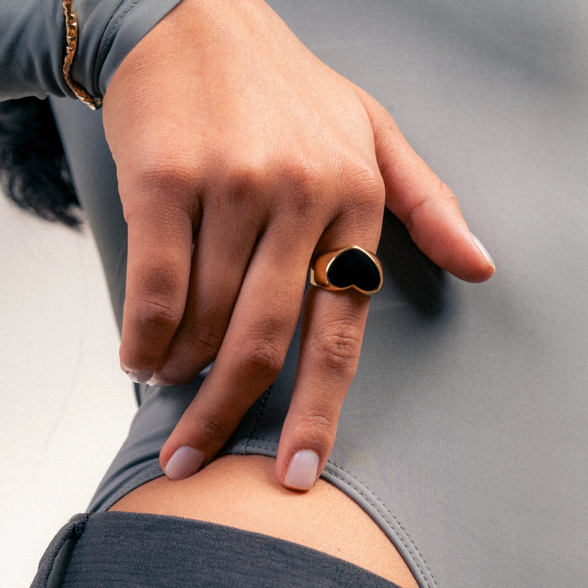 Black Heart Ring