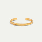 Braid Cuff Bangle