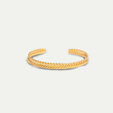 Braid Cuff Bangle