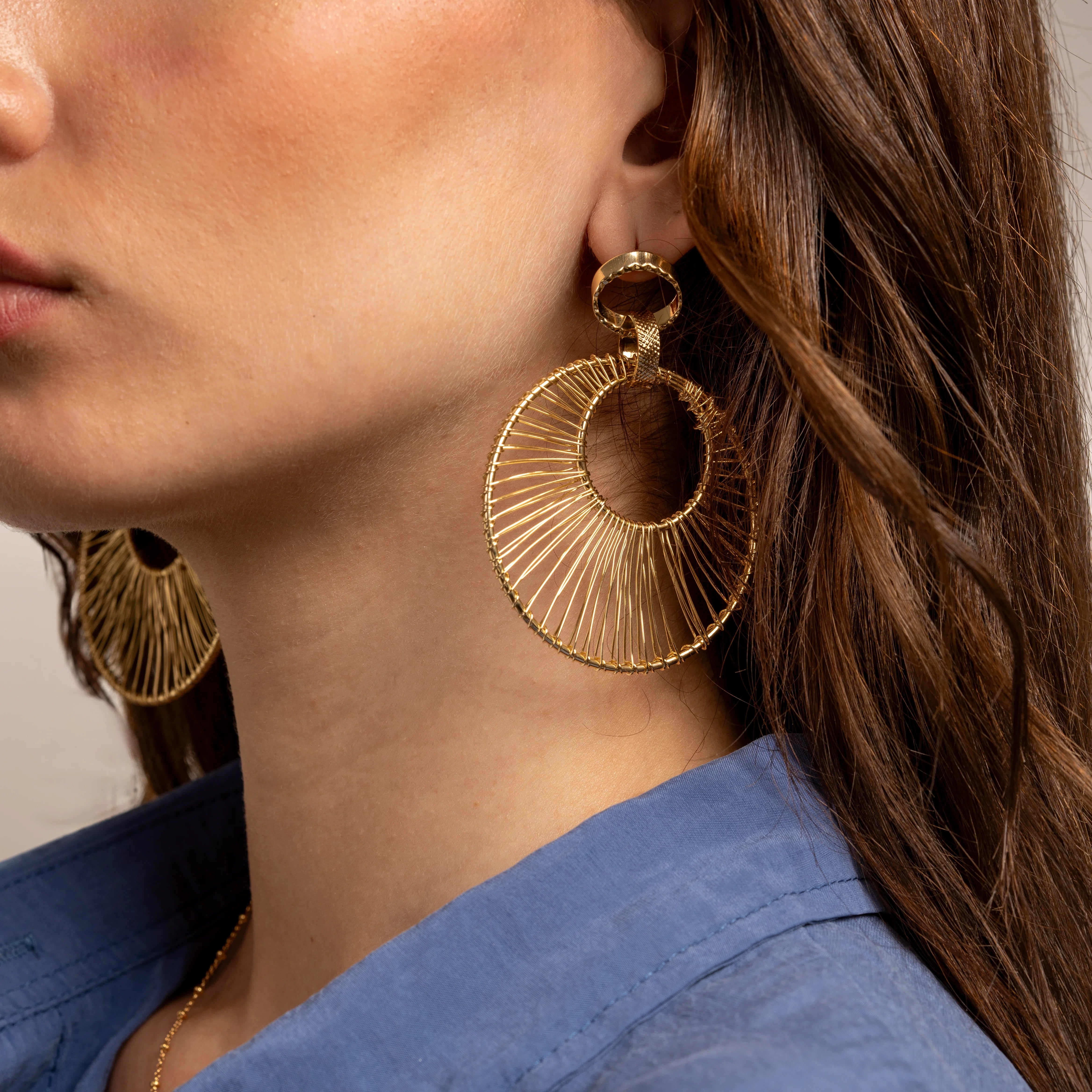 Entwine Round Earring