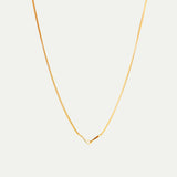 Gold Hook Necklace