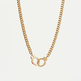 Hand Cuffs Necklace