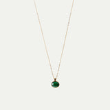 Malachite Oval Necklace