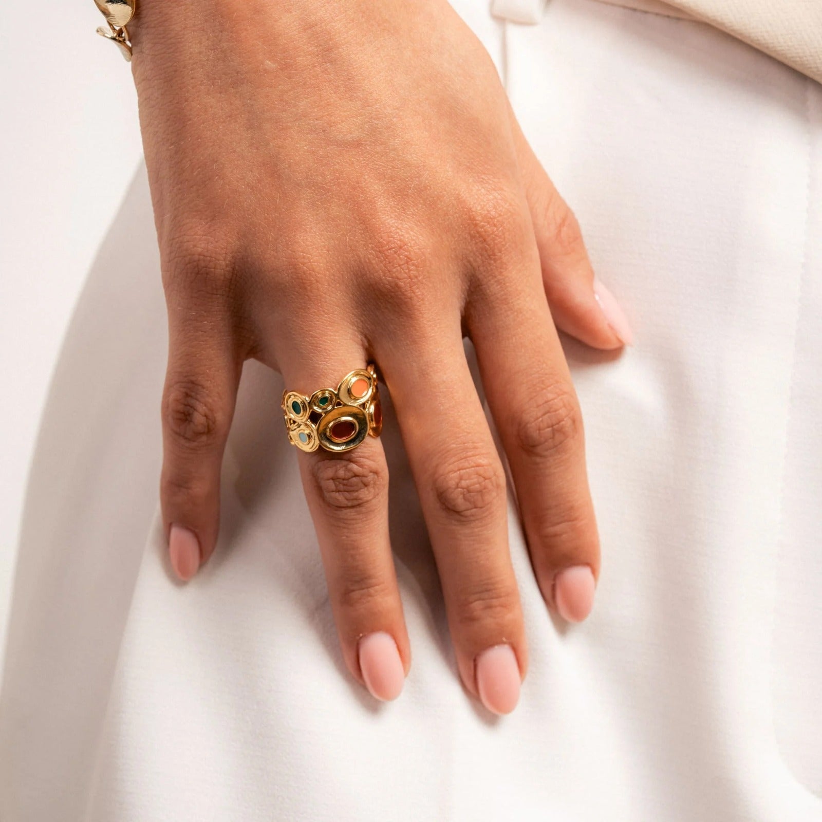Multicolor Vintage Ring