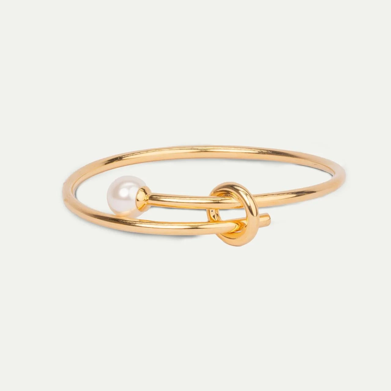 Pearl Knot Bangle