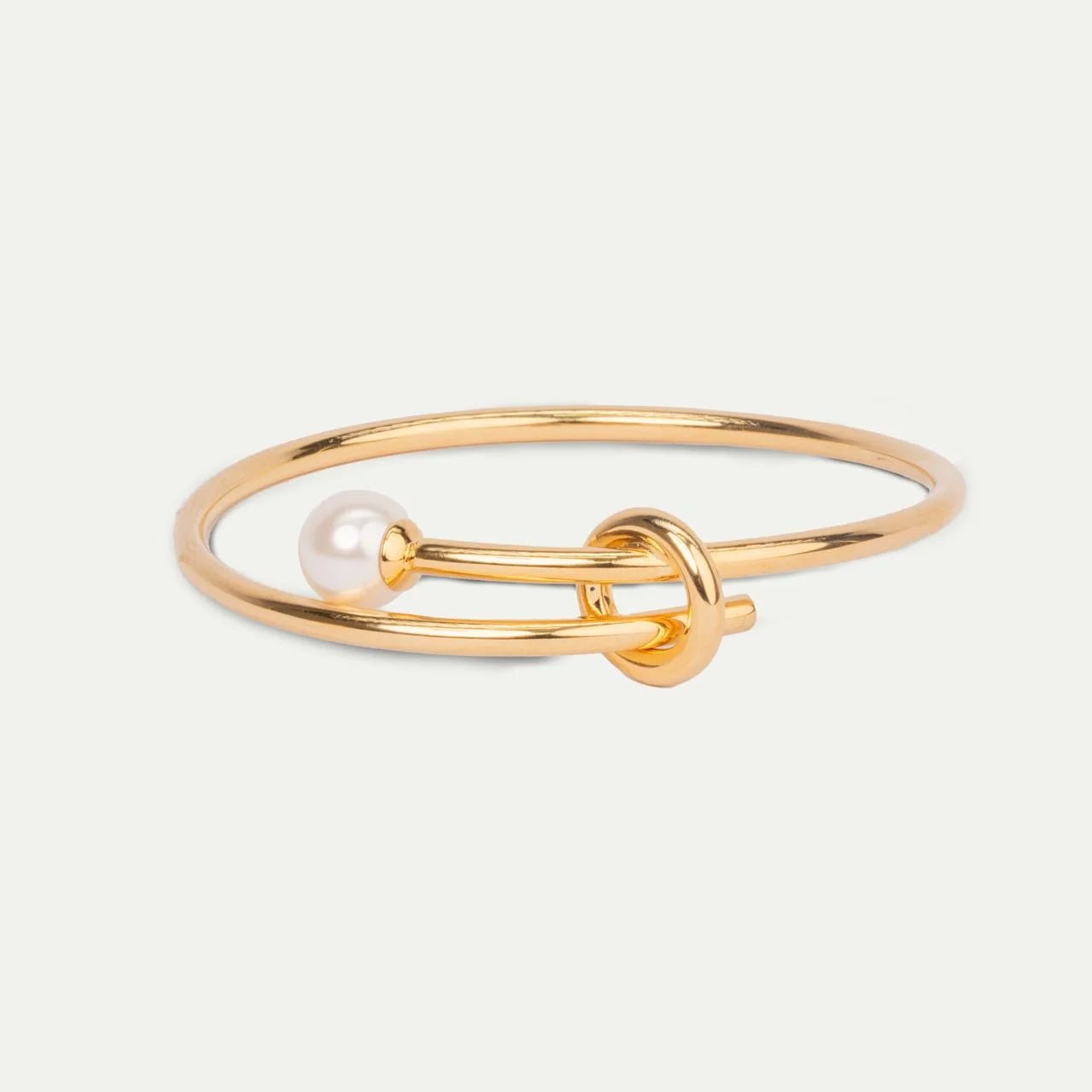 Pearl Knot Bangle