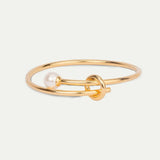 Pearl Knot Bangle