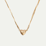 Petite Love Gold Magnet Necklace