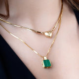 Petite Love Gold Magnet Necklace