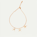 Rose Gold Starfish Anklet